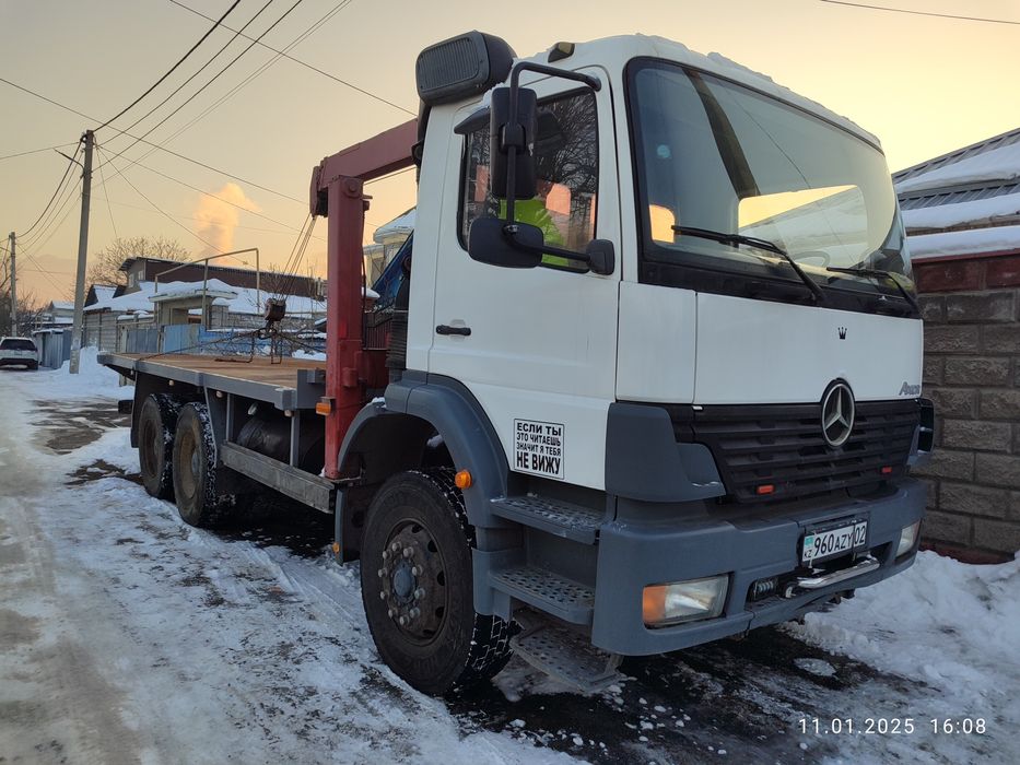 Мерседес Аксор манипулятор