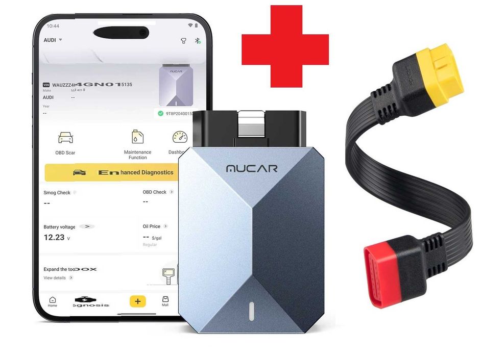 Interfata auto Diagnoză Mucar BT200 Max Tableta inclusa 15+ funcții de resetare, licenta si update pe viață, Can FD, DOIP, FCA, android/ios aplicatie