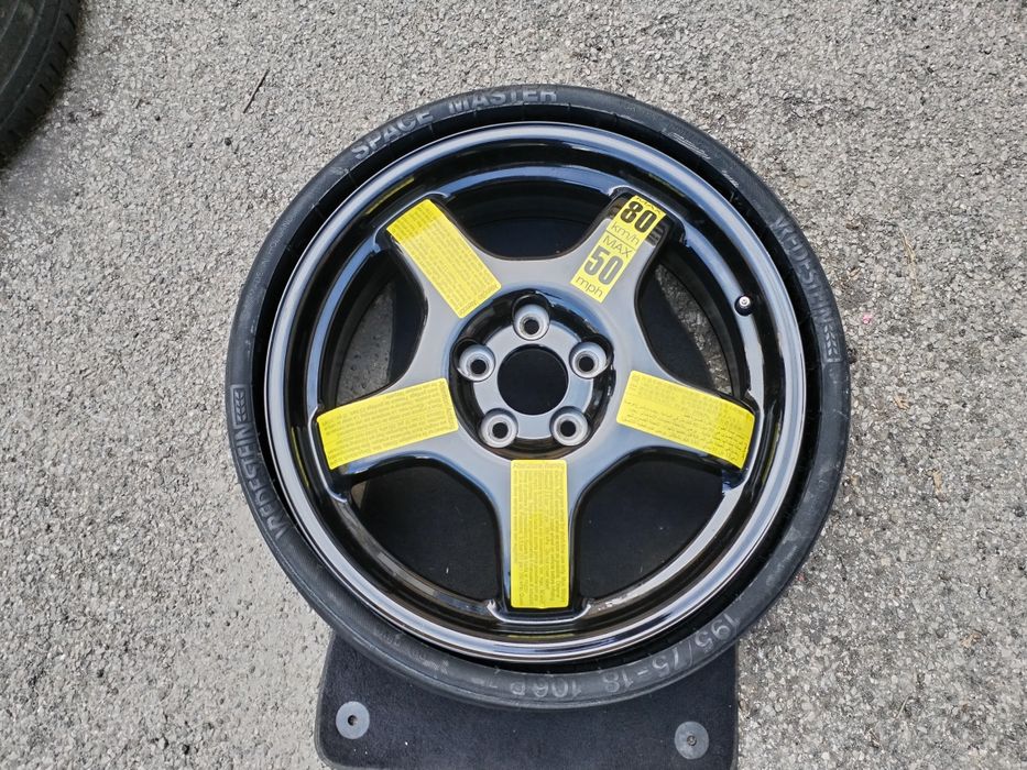 Roată Rezervă Originală Audi Q5  195 75 R18 Cod OEM 8R0 601 025 H