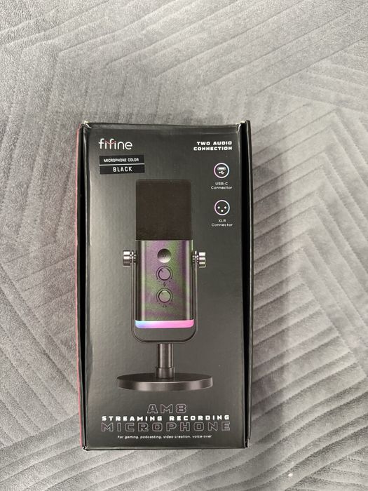 Микрофон Fifine AM8 черный