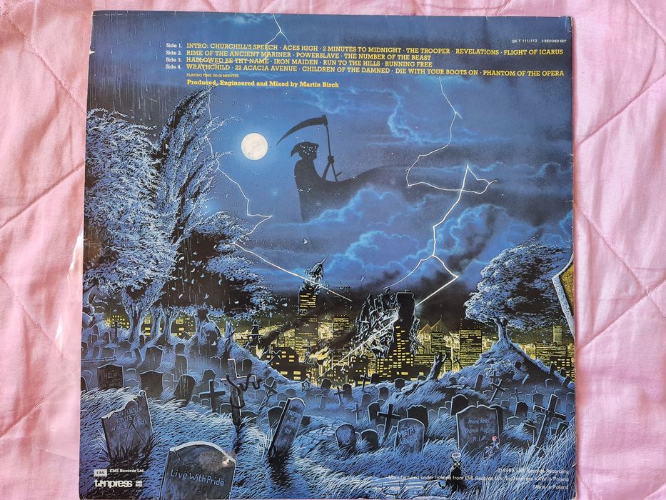 Битълс, Малмстийн, Iron Maiden, Deep Purple.. Грамофонни плочи