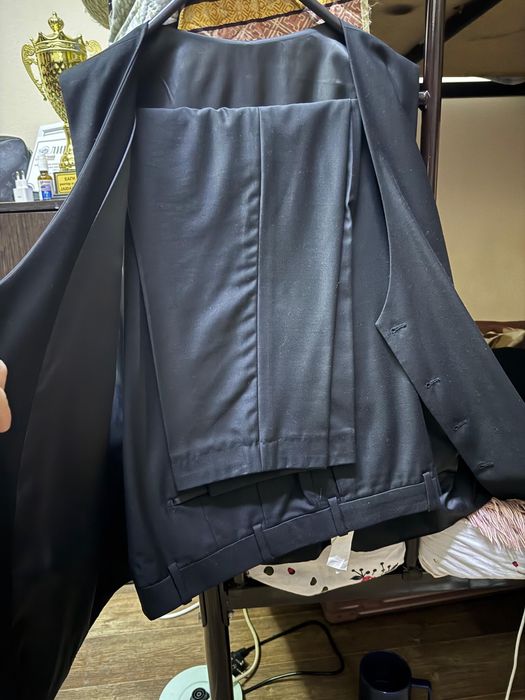 Черный Костюм шалбар