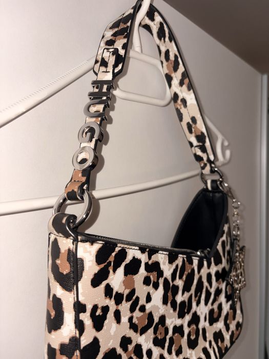 Hugo Leopard Print Handbag