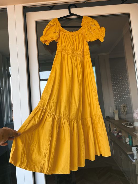 Лятна Жълта Рокля