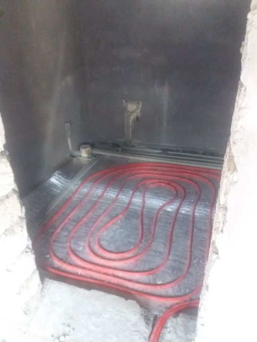 Тёплый пол улитка