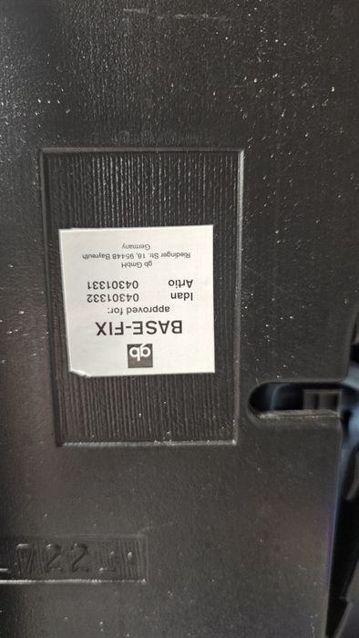 Bază ISOFIX GB Base-Fix pentru GB Idan / Artio