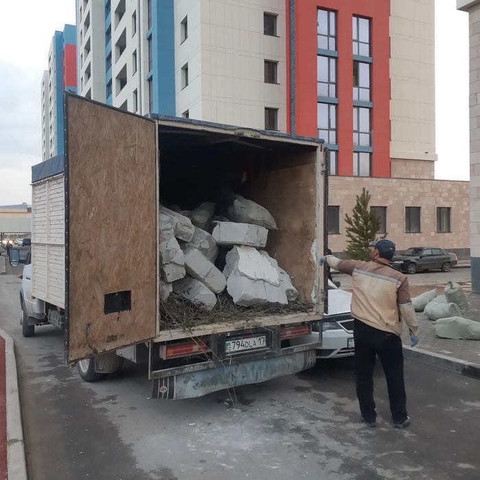 Вывоз мусор Газел Шымкент 24/7