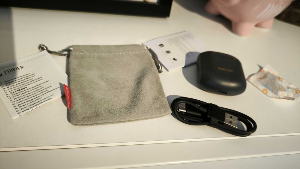 Слушалки Edifier TWS 200 Plus - Сиви