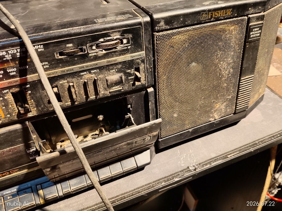 Radio casetofon Fisher model Ph-w803rlo