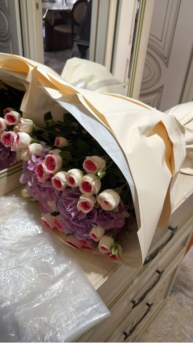Свежий букет за 5000