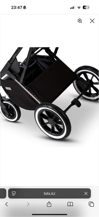 Детская коляска 2в1 Moon Rocca Edition+ Black