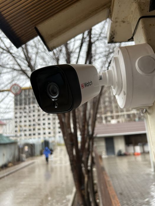 Установка камер видеонаблюдения