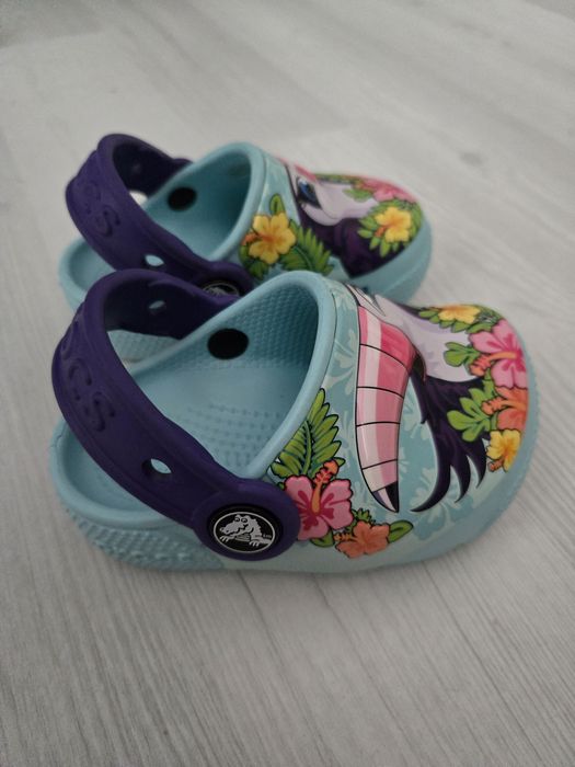 Детски Crocs чехли/сандалки светещи, размер 20-21