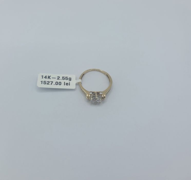 Bijuteria Royal inel din aur 14k 2.55 gr