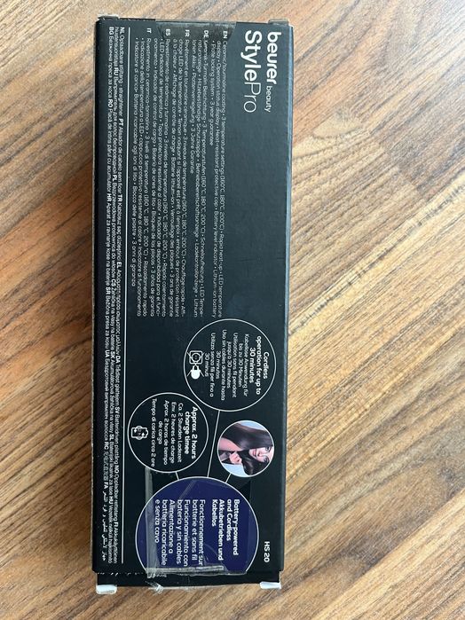 Безжична travel-size преса за коса Beurer StylePro