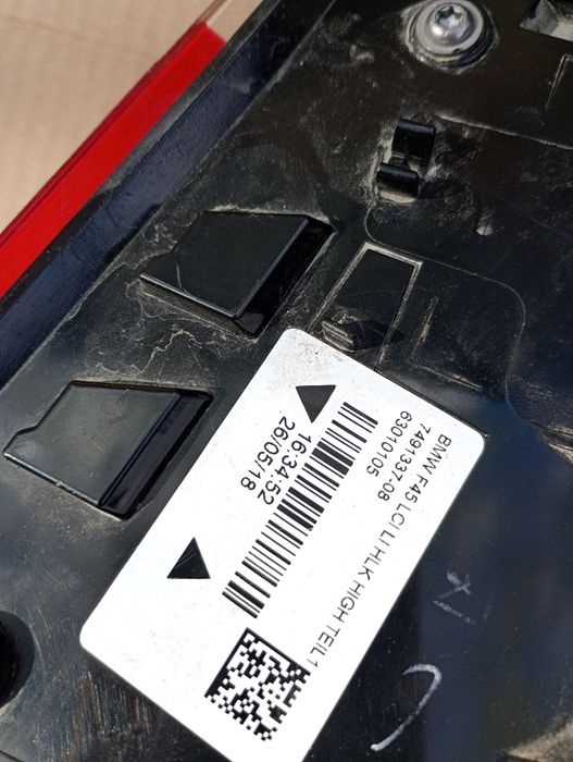 Bara fata airbag stop faruri full led BMW seria 2 Active Tourer F45