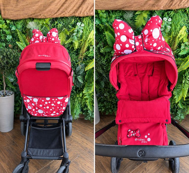 Количка Cybex Priam 4 Lux Jeremy Scott Petticoat Red