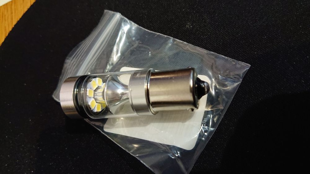 ЛЕД крушки 100W 1156 P21W BA15S - СУПЕР ЯРКИ