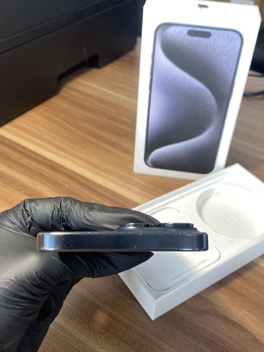 iPhone 15 Pro Max •1 TB • Blue Titanium