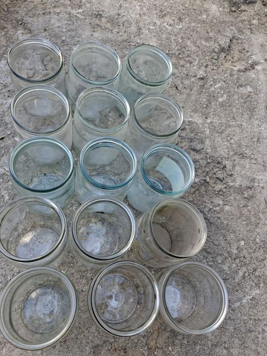 Банки стекляные разные