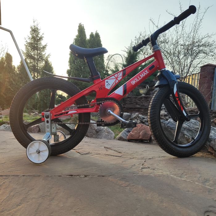 Велосипед велик для девочки или мальчика Skillmax. Размер 16.