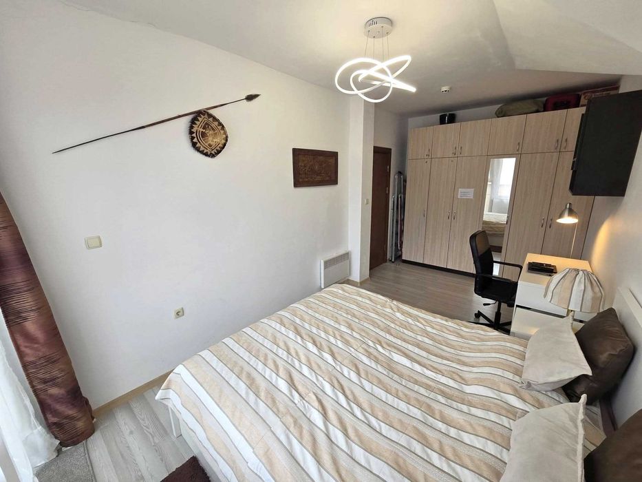 Regnum, Банско: двустаен апартамент с фронтална гледка към Пирин за продажба