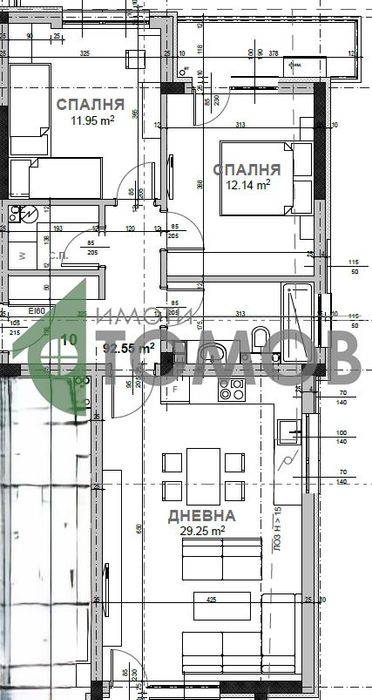Продава се Тристаен апартамент в Стара Загора, Казански - 112 кв.м за 1150 €/кв.м - Снимка #4