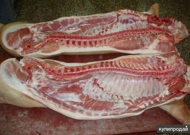 Мясо свинины.
