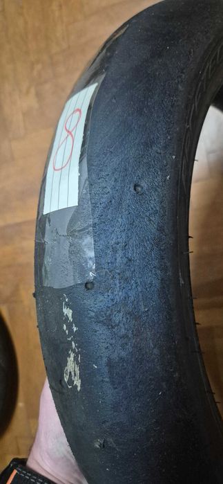 Мото гуми - слик. Motorcycle slick tyres. Pirelli/Dunlop/Bridgestone