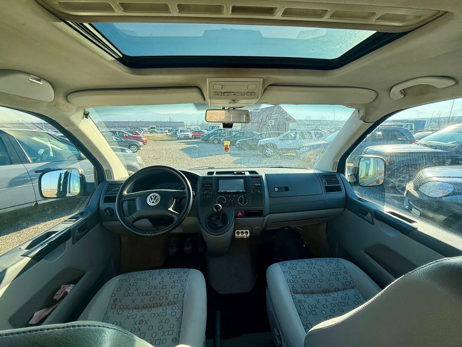 Vw t5 transporter 5 locuri xxl lung mixt 2.5 tdi 170cp