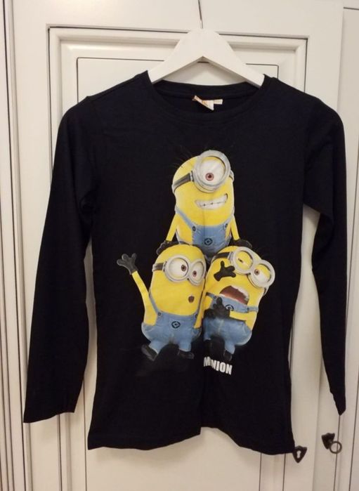 Bluza Minions bumbac 100% mărime 146