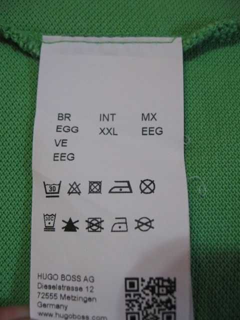Hugo Boss Green polo t shirt ХХL мъжка тениска