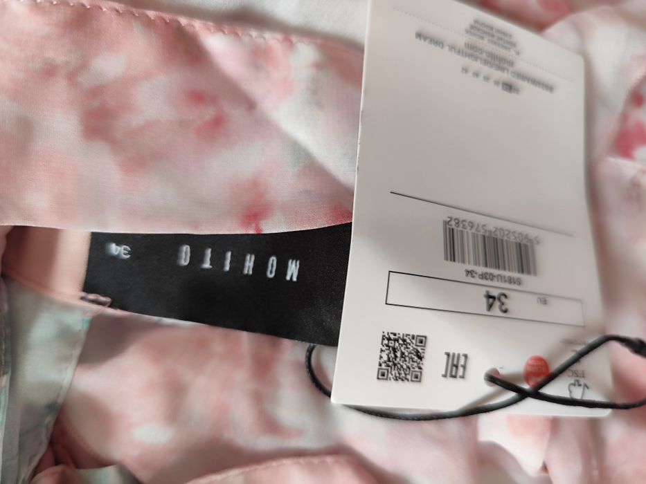 Дамска флпрална рокля Мохито 34