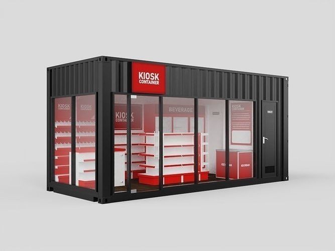 Мобильный киоск для уличной торговли на заказ