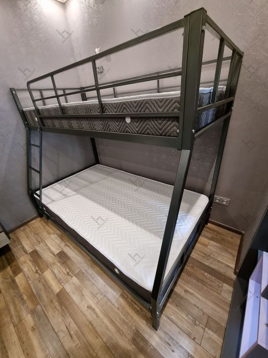 Кровать металлическая, LOFT Style, Разборная,