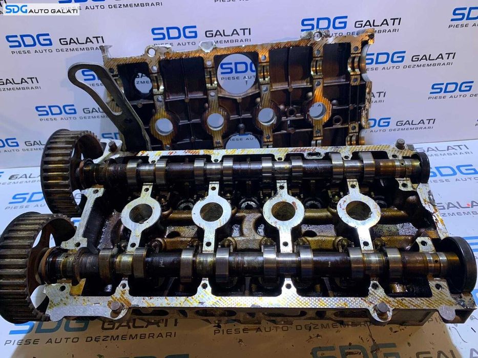 Chiulasa / Chiuloasa Completa cu Axe Came Supape Tacheti 1.6 16V Renault Laguna 2 2001 - 2007 Cod 7700600552F / H7700110219 / 8200062945