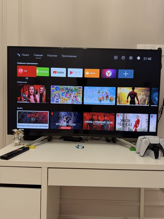 Sony bravia 4K телевизор