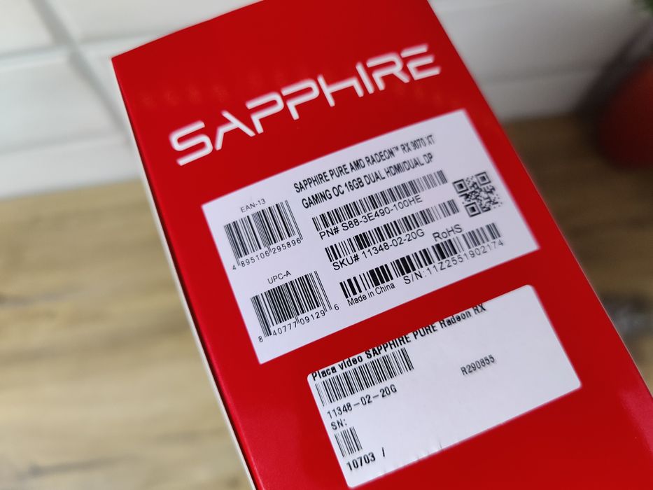 sapphire pure oc 9070xt 16gb placa video radeon