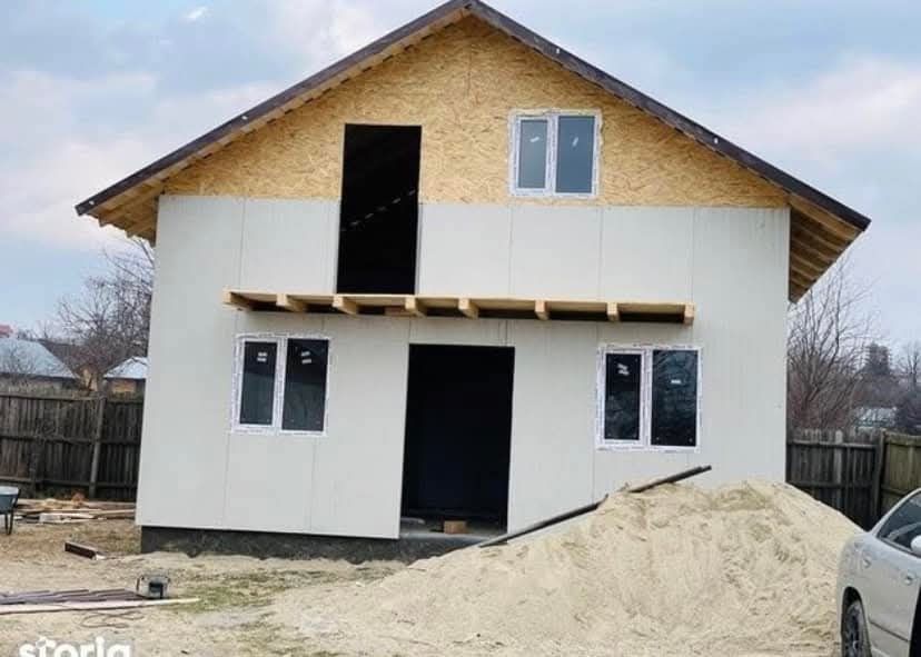 Vând și realizez case modulare cabane din lemn