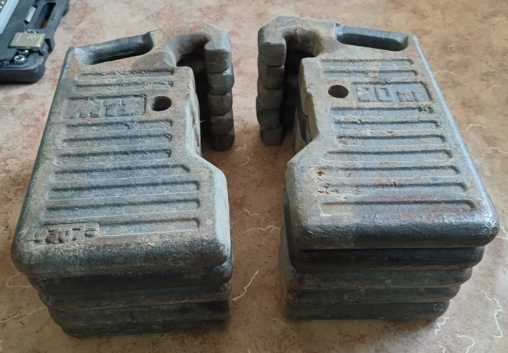 Груз передний на трактор МТЗ в сборе.