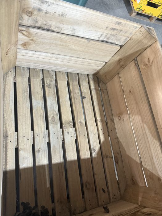 Boxpaleti lemn , cutii lemn , lazi