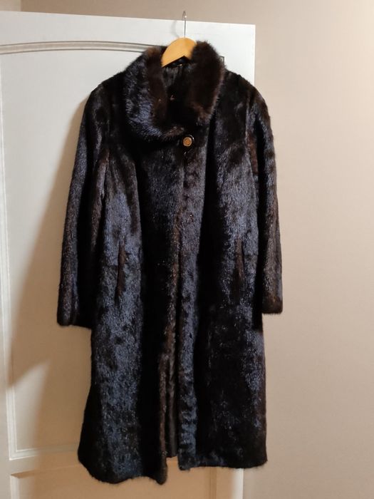 Шуба норковая длинная