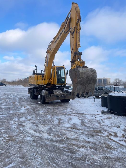 Услуги экскаватора  Гидромолот