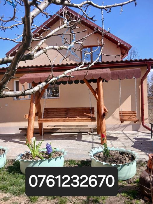 Mobilier rustic oentru gradina