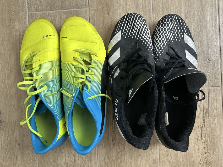 Pachet Ghete Fotbal Marimea 44 – Adidas Predator & Puma evoPOWER (Sau separat)