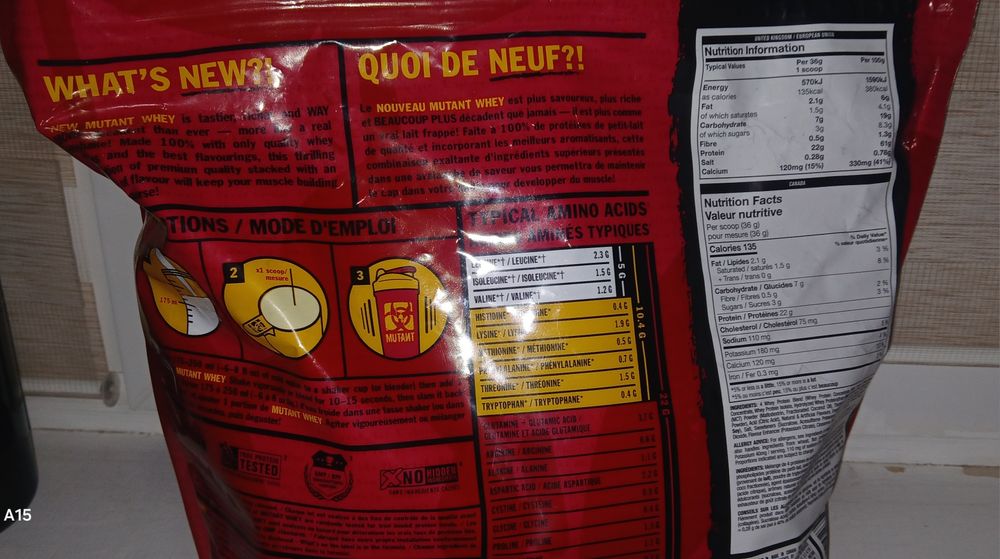 Протеин, MUTANT whey