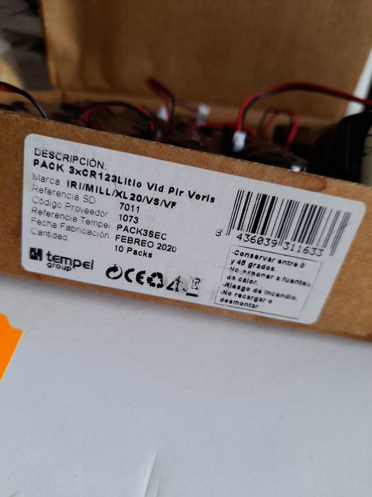 Батерии Panasonic CR123A