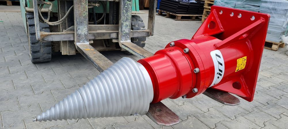 despicător de bușteni conic khs 3500 la excavator