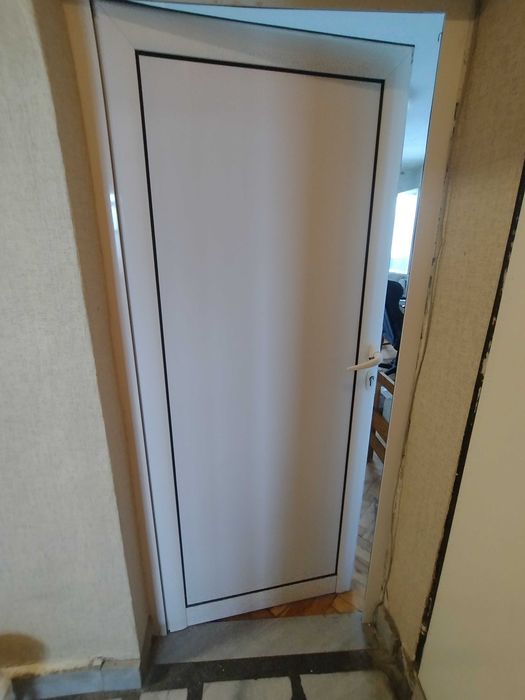 PVC врата демонтирана