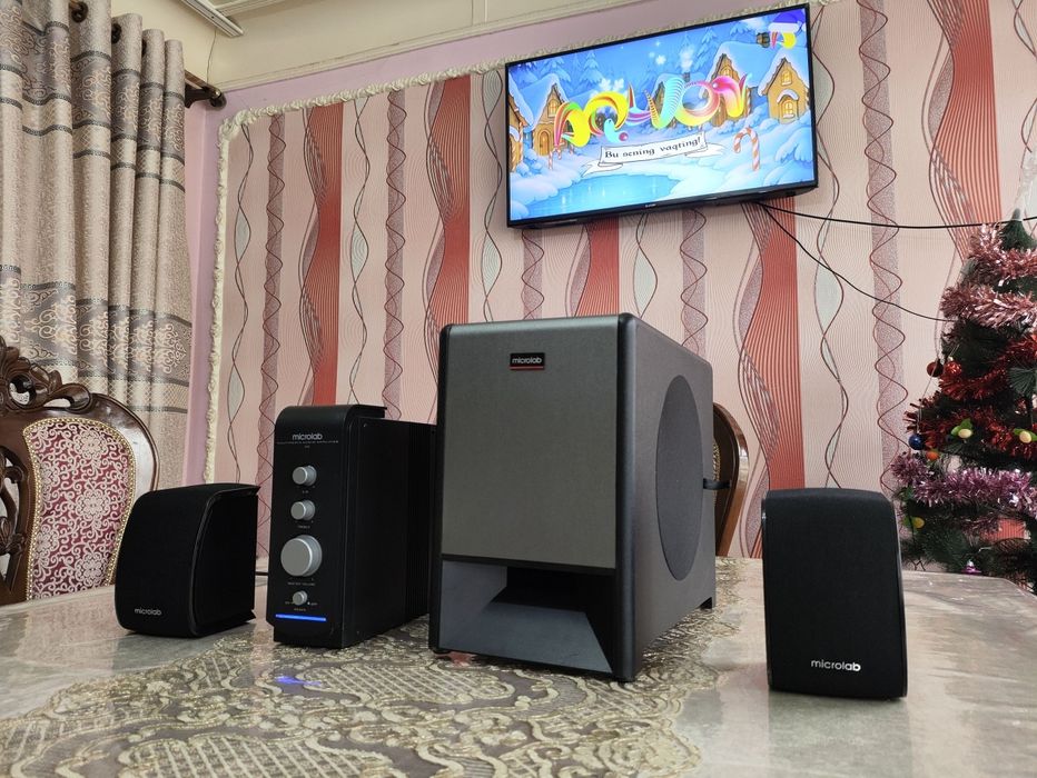 2.1 microlab aybi yo‘q orginal subwoofer sotiladi